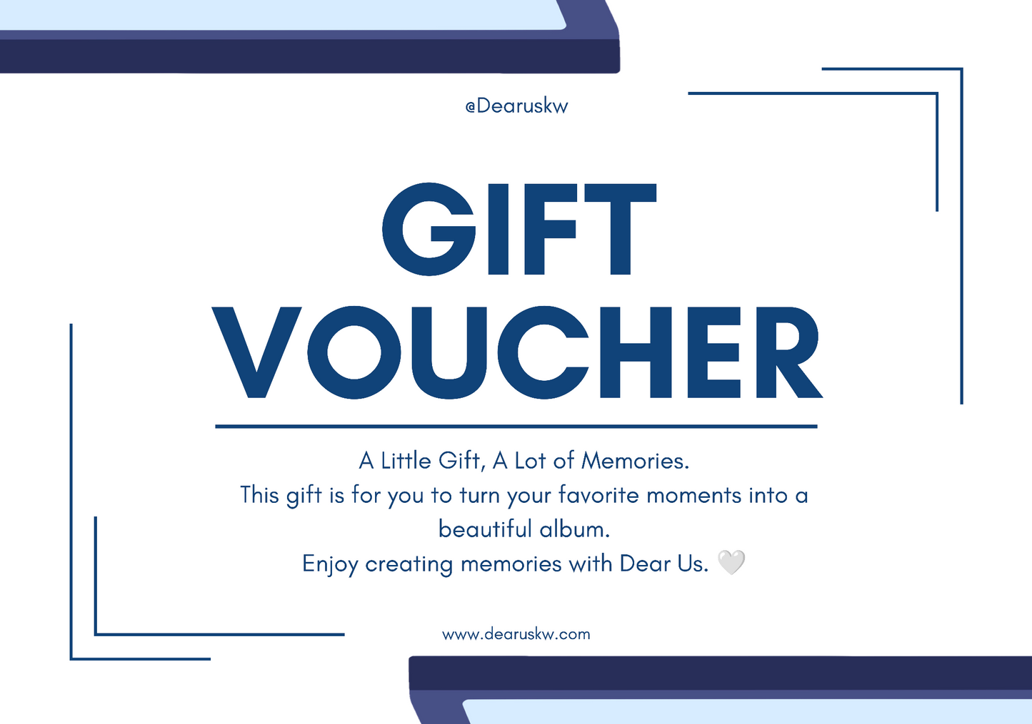 Photobook Gift Card